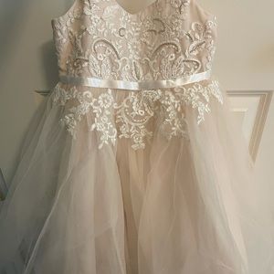 Flower girl dress sz 5